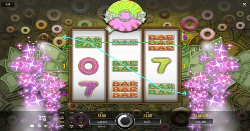 Play in Dollars to Donuts Slot Online from Rival Gaming for free now | www.maturefuckboy.com